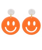  Gameday Smiley Face Earrings
