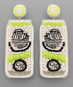  Beaded Hard Seltzer Earrings