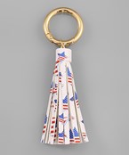  USA Flag Tassel Key Chain