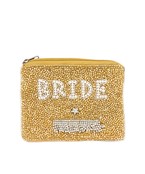  BRIDE & Crytal Fringe Coin Pouch