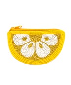  Citrus Slice Beaded Coin Pouch