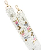 TEAM BRIDE Beaded Bag Strap