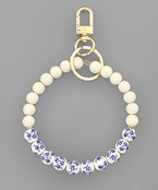  Ceramic Ball Key Chain