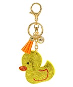  Crystal Duck Keychain