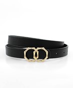  Double Octagon Buckle Belt