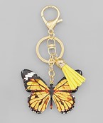  Butterfly Print Key Chain