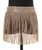  Rhinestone Fringe Belt