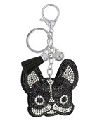  Boston Terrier Keychain