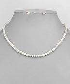  4mm Pearl Necklace