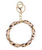  Animal Print Acrylic Key Bracelet