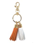  Two-Tone Tassel Key Chain