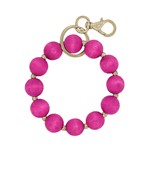  Wood Beads Key Chain