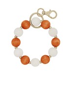  Gameday Wood Beads Key Chain