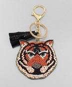  Tiger Beaded Key Chain 