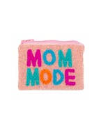  MOM MODE Beaded Coin Pouch