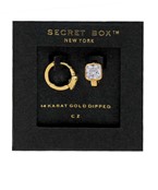  Radiant CZ Huggie Hoops