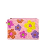  Seed Bead Flower Pouch