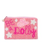  BE A DOLLY Beaded Pouch