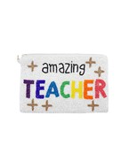  AMAZING TEACHER Bead Pouch
