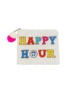  Happy Hour Beaded Coin Pouch