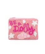  Bead BE A DOLLY Coin Pouch