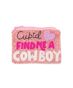  Bead CUPID FIND ME.. Coin Pouch