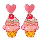  Ice Cream Cup Earrings