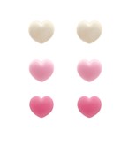  Mini Heart Stud Set