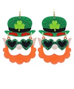  St. Patrick's Leprechaun Earrings