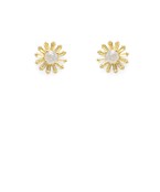  CZ Flower Studs