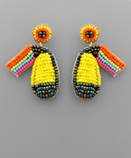  Bead Toucan Earrings