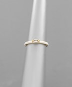  Crystal Color Coated Ring