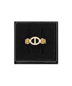  CZ Oval Belt Shape Ring