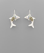  Dolphin Dangle Earrings