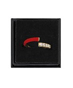 CZ & Enamel Ring