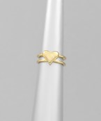  Heart Pendant Ring