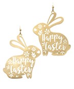  Easter Bunny Filigree Earrings