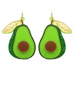  Fruit Theme Acrylic Earrings