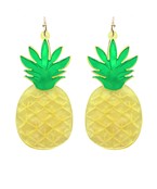  Pineapple Acrylic Earrings