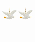  Sea Gull Clay Earrings