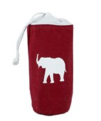  Insulated Fabric Elephant Bottle Cooler