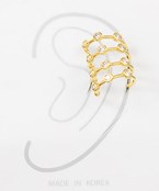  4 Row Crystal Ear Cuff