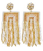  Beaded Tassel Earrings