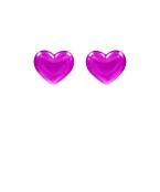  Heart Shaped CCB Earrings