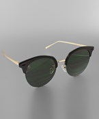  Half Matte Black Frame Sunglasses