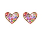  Glitter Heart Earrings