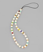 Pearl & Glass Bead Phone Strip