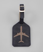  Leather Mini Luggage Tag