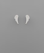  CZ Wing Earrings