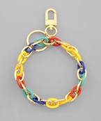  Color & Metal Link Chain Phone Strap